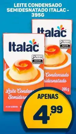 Dom Atacadista Leite condensado semidesnatado italac oferta