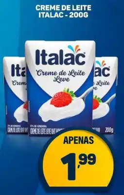 Dom Atacadista Creme de leite leve oferta