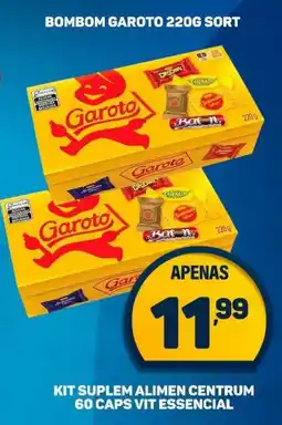 Dom Atacadista Bombom garoto 220g sort oferta