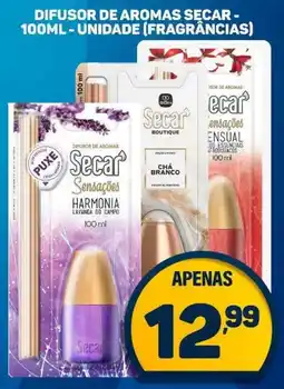 Dom Atacadista Difusor de aromas secar sensações harmonia lavanda do campo oferta