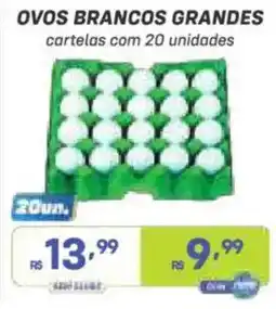 Prezunic ovos brancos grandes oferta