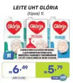 Prezunic Leite uht glória (tipos) 1l oferta