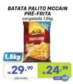 Prezunic batata palito mccain pré-frita oferta