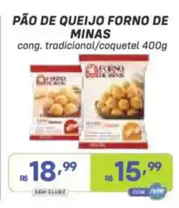 Prezunic Pão de queijo forno de minas oferta