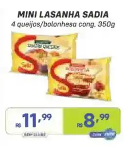 Prezunic Mini lasanha sadia oferta