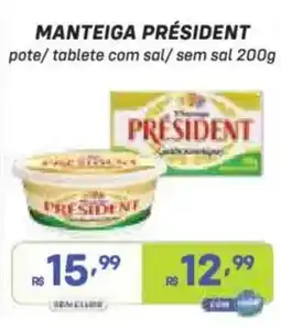 Prezunic Manteiga presidente oferta