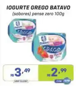 Prezunic Iogurte grego batavo (sabores) pense zero oferta