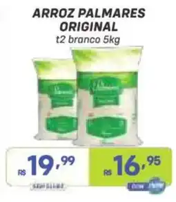 Prezunic Arroz palmares original t2 branco oferta