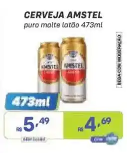 Prezunic Cerveja amstel puro malte latão oferta