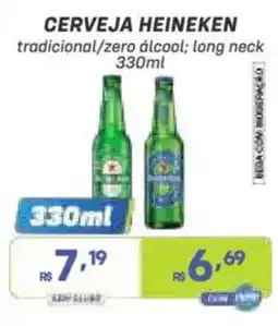 Prezunic Cerveja heineken tradicional/zero álcool oferta