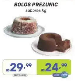 Prezunic Bolos prezunic sabores kg oferta