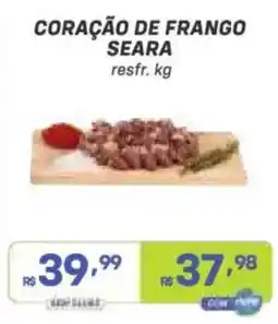 Prezunic Coração de frango seara oferta