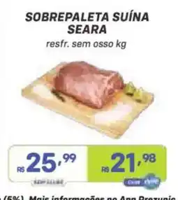 Prezunic sobrepaleta suína seara oferta