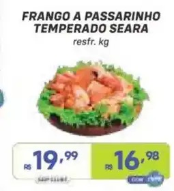 Prezunic Frango a passarinho temperado seara oferta