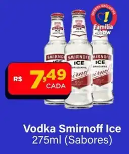 Super Show Vodka Smirnoff Ice oferta
