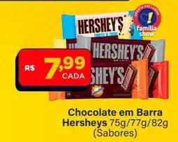 Super Show Chocolate em Barra Hersheys oferta