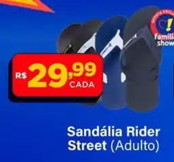 Super Show Sandália rider street (adulto) oferta