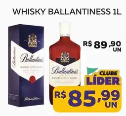 Lider Atacadista Whisky ballantiness oferta