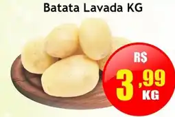 Supermercado Kibe Batata lavada kg oferta