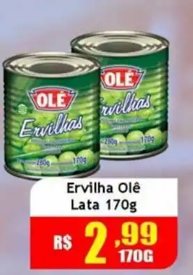 Supermercado Kibe Ervilha olê oferta
