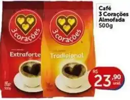 Pires Café 3 Corações Almofada oferta