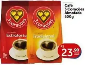 Café 3 Corações Almofada