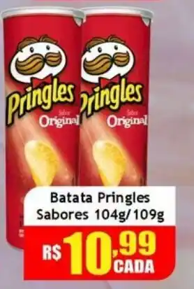 Supermercado Kibe Batata pringles sabores oferta