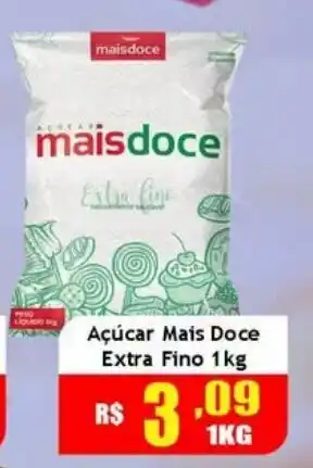 Supermercado Kibe Açúcar mais doce extra fino oferta