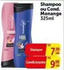 Pires Shampoo ou Cond. Monange oferta