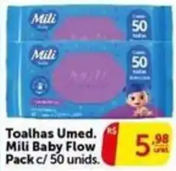 Pires Toalhas umed. mili baby flow oferta