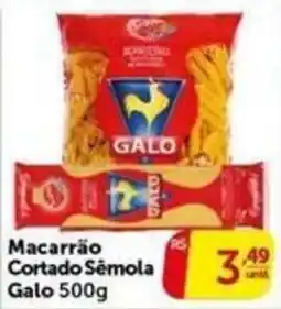 Pires Macarrão Cortado Sêmola Galo oferta