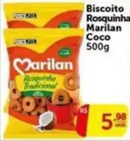 Pires Biscoito Rosquinha Marilan Coco oferta