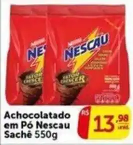 Pires Achocolatado em Pó Nescau oferta
