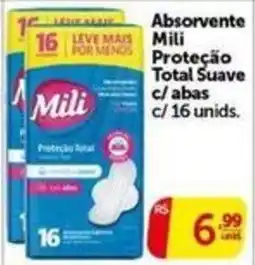 Pires Absorvente mili proteção total suave oferta