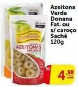 Pires Azeitona verde donana fat. ou s/ caroço sachê oferta