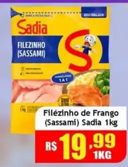 Supermercado Kibe Filezinho de Frango (Sassami) Sadia oferta
