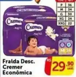 Pires Fralda Desc. Cremer Econômica oferta
