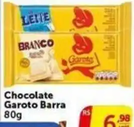 Pires Chocolate Garoto Barra oferta