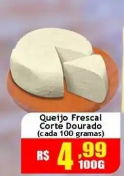 Supermercado Kibe Queijo Frescal Corte Dourado oferta
