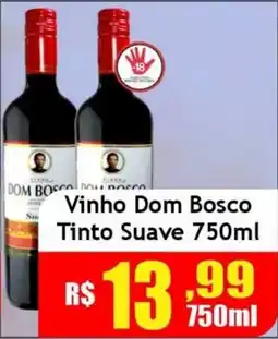 Supermercado Kibe Vinho Dom Bosco Tinto Suave oferta
