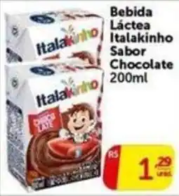 Pires Bebida Láctea Italakinho Sabor Chocolate oferta