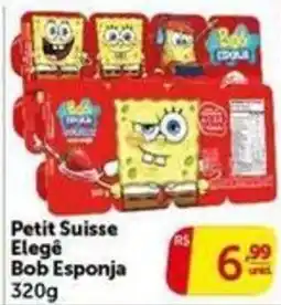 Pires Petit Suisse Elegê Bob Esponja oferta