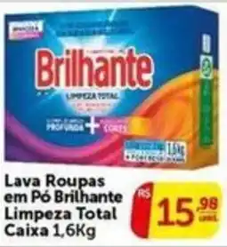 Pires Lava Roupas em Pó Brilhante Limpeza Total oferta