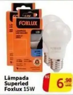 Pires Lâmpada Superled Foxlux 15w oferta