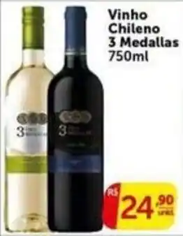 Pires Vinho Chileno 3 Medallas oferta