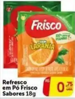 Pires Refresco em Pó Frisco Sabores oferta