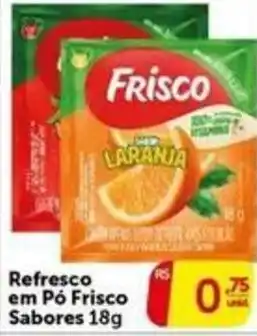 Pires Refresco em Pó Frisco Sabores oferta