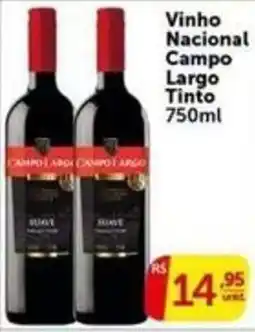 Pires Vinho Nacional Campo Largo Tinto oferta