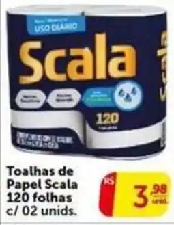 Pires Toalhas de Papel Scala oferta