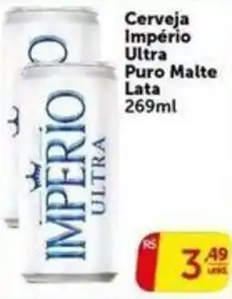Pires Cerveja Império Ultra Puro Malte Lata oferta